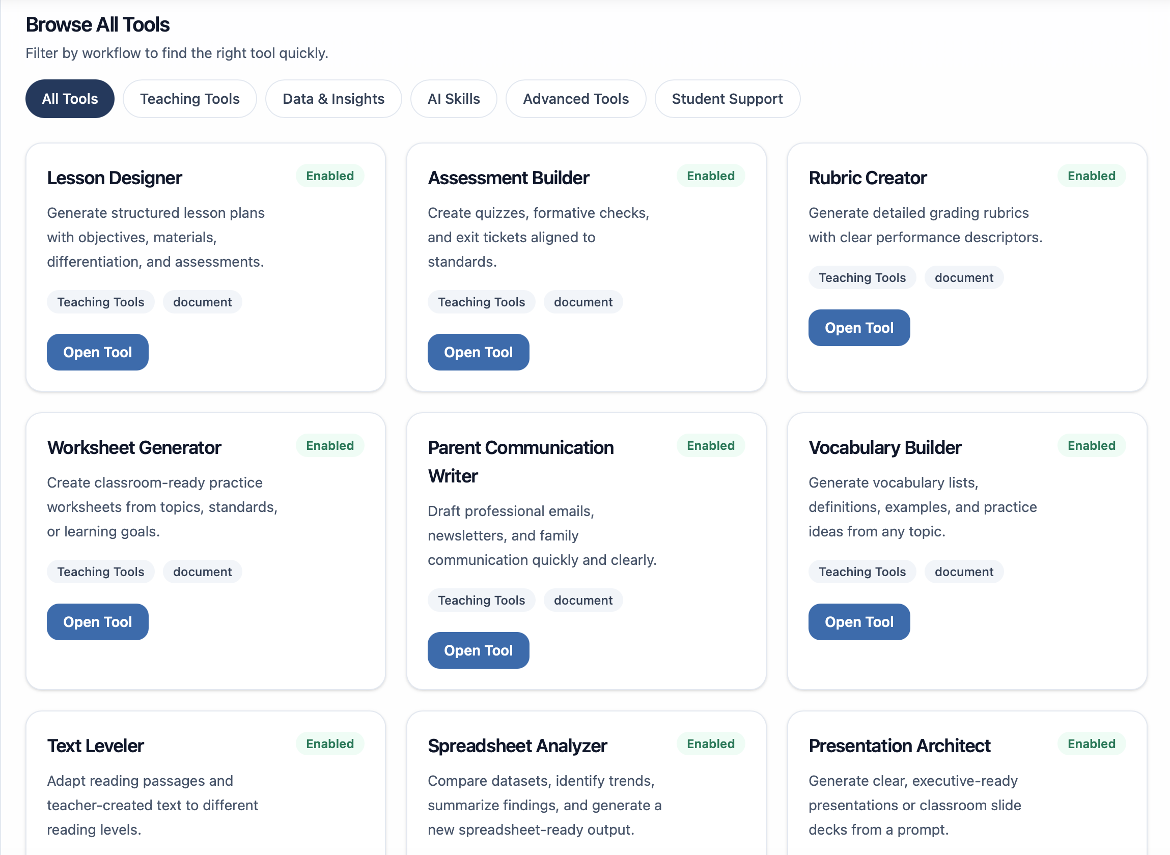 KairosED Teacher AI Toolkit